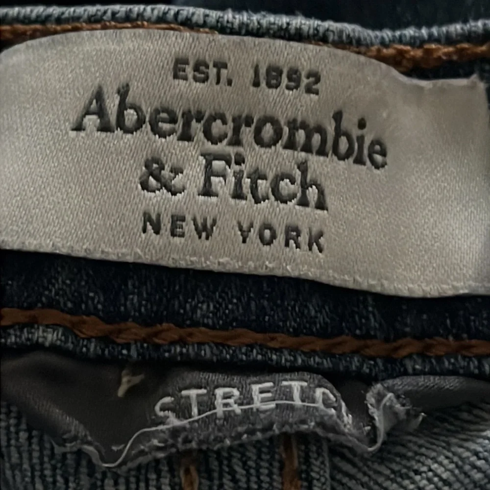 Abercrombie &‎ Fitch Erin stretch skinny low rise jeans medium wash Sz 4S